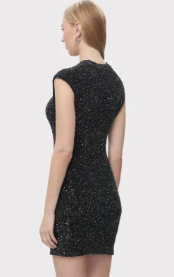 Dresses-Hervé Léger THE DELILAH DRESS BLACK