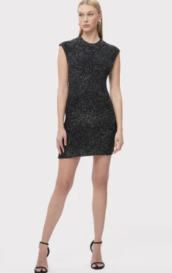 Dresses-Hervé Léger THE DELILAH DRESS BLACK