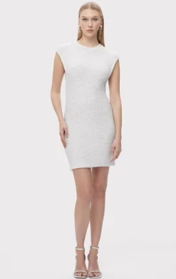 Dresses-Hervé Léger THE DELILAH DRESS ALABASTER