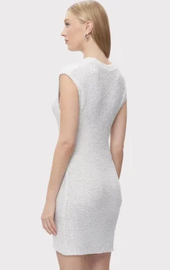 Dresses-Hervé Léger THE DELILAH DRESS ALABASTER