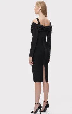 Separates|Tops-Hervé Léger THE ELLEN TOP BLACK