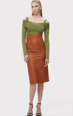 Tops|Separates-Hervé Léger THE ELLEN TOP MEADOW