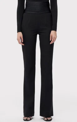 Separates|Bottoms-Hervé Léger THE EMERY PANTS BLACK