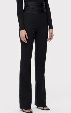 Separates|Bottoms-Hervé Léger THE EMERY PANTS BLACK