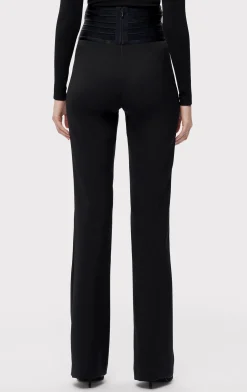 Separates|Bottoms-Hervé Léger THE EMERY PANTS BLACK