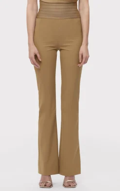 Separates|Bottoms-Hervé Léger THE EMERY PANTS LATTE