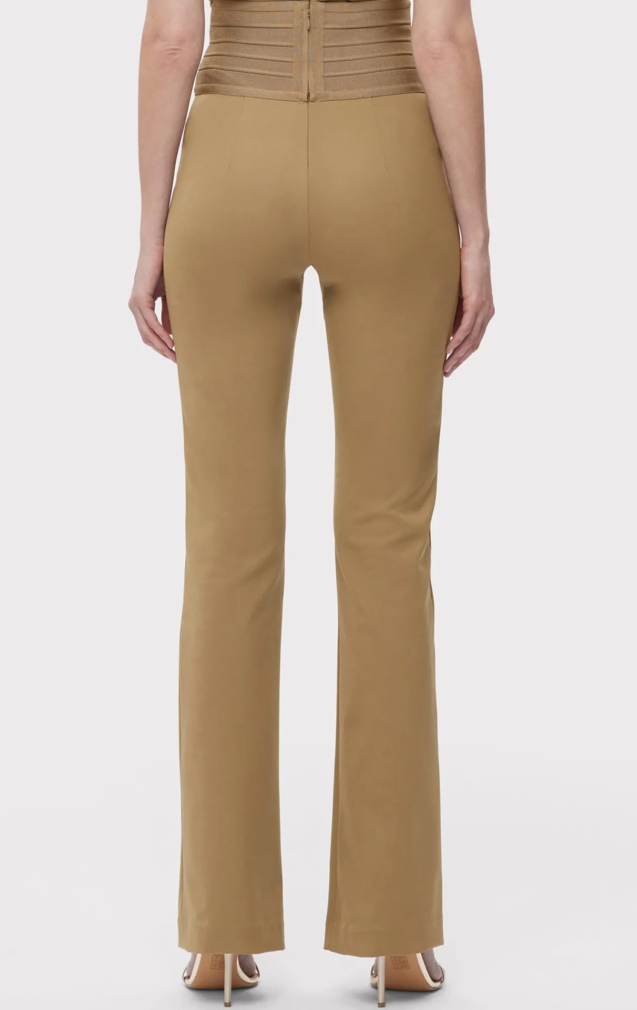 Separates|Bottoms-Hervé Léger THE EMERY PANTS LATTE