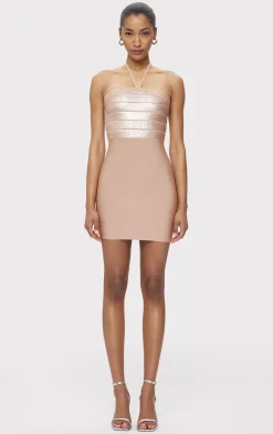 Dresses-Hervé Léger THE EMILI DRESS BARE