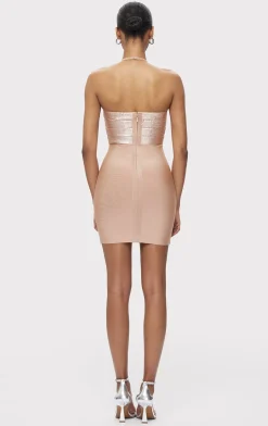 Dresses-Hervé Léger THE EMILI DRESS BARE
