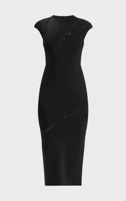 Dresses-Hervé Léger THE ESSIE DRESS BLACK