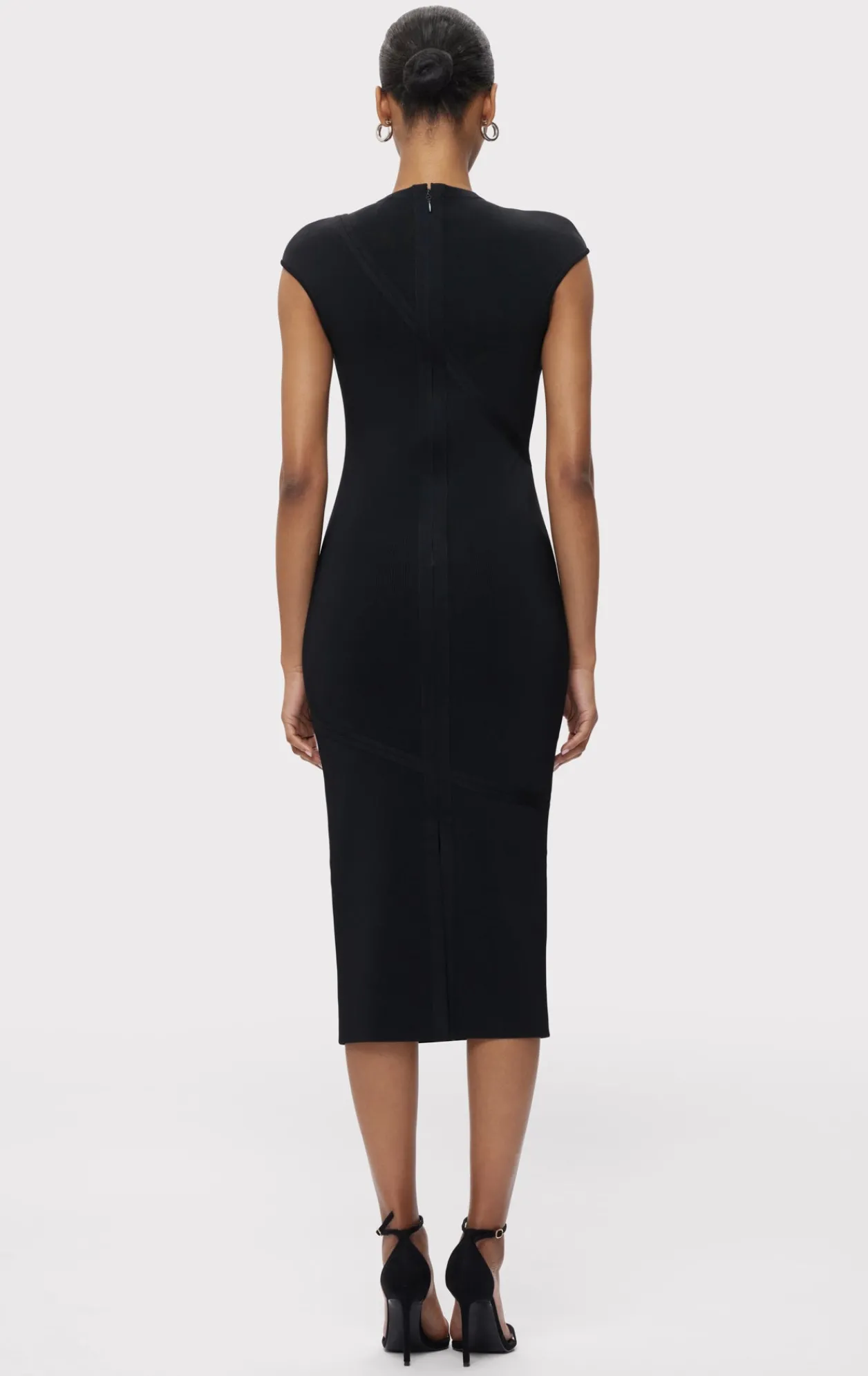 Dresses-Hervé Léger THE ESSIE DRESS BLACK