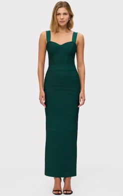 Gowns|Dresses-Hervé Léger THE EVA GOWN BRIGHT ELM