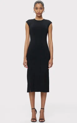 Dresses-Hervé Léger THE EVELYN DRESS BLACK