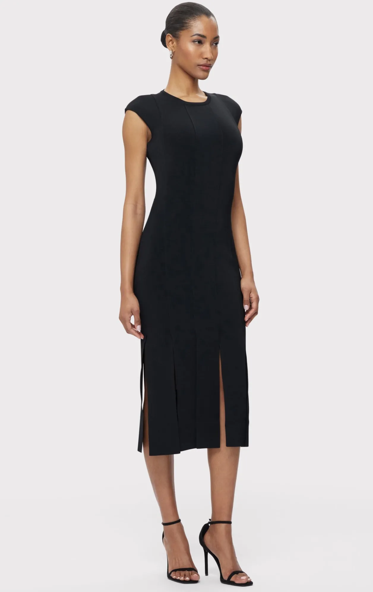 Dresses-Hervé Léger THE EVELYN DRESS BLACK