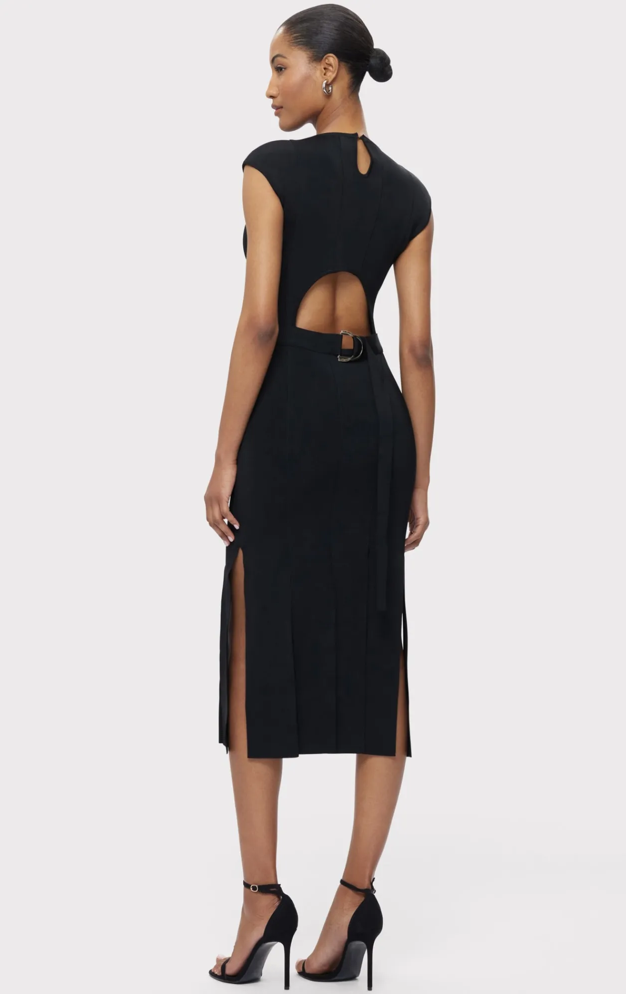 Dresses-Hervé Léger THE EVELYN DRESS BLACK