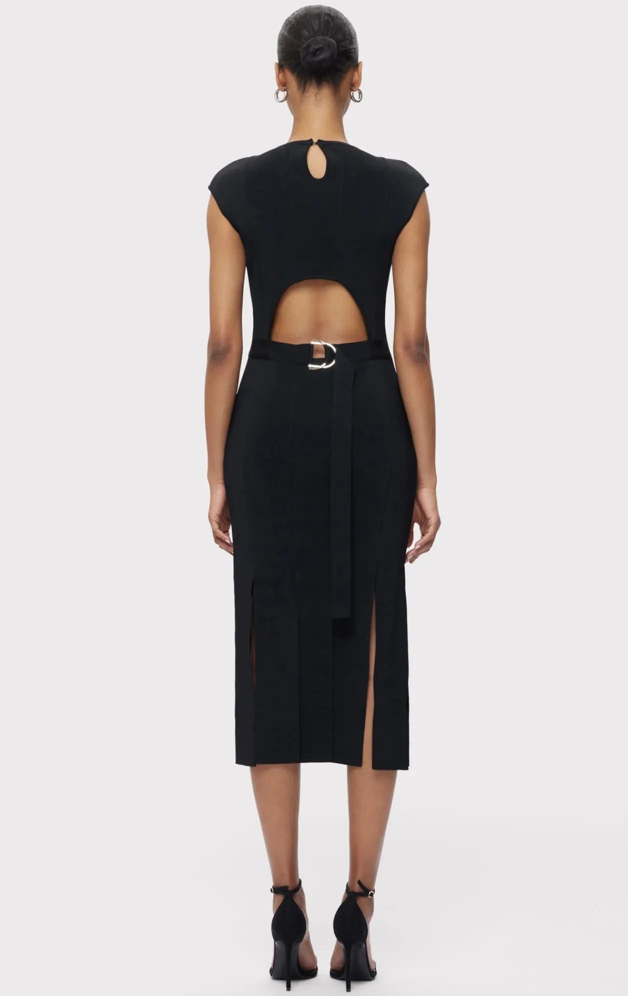 Dresses-Hervé Léger THE EVELYN DRESS BLACK