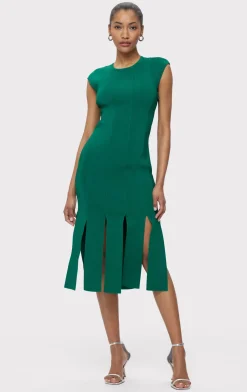 Dresses-Hervé Léger THE EVELYN DRESS FOREST