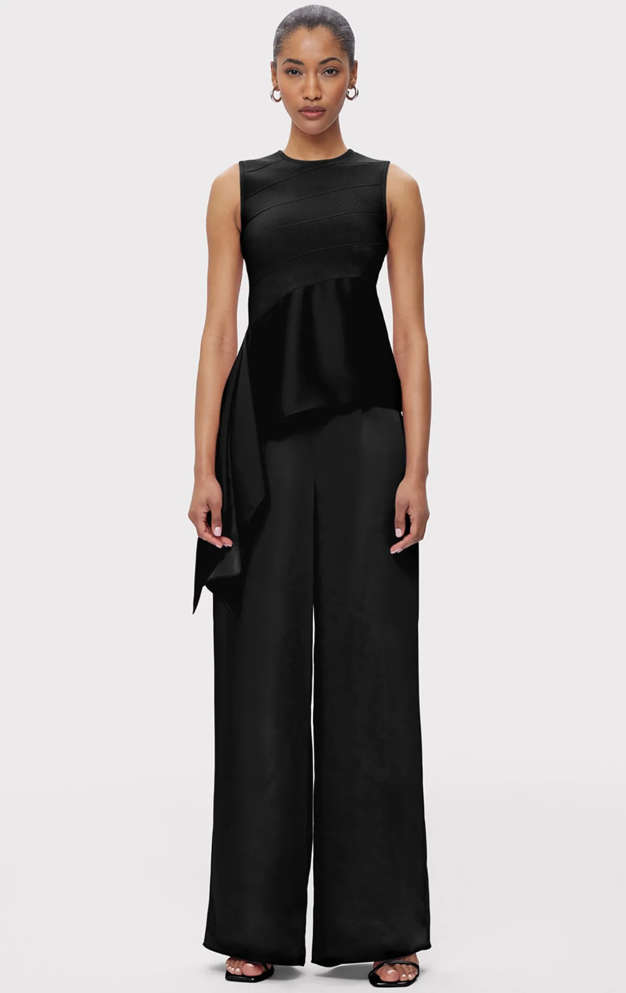 Separates|Tops-Hervé Léger THE EVERLY TOP BLACK