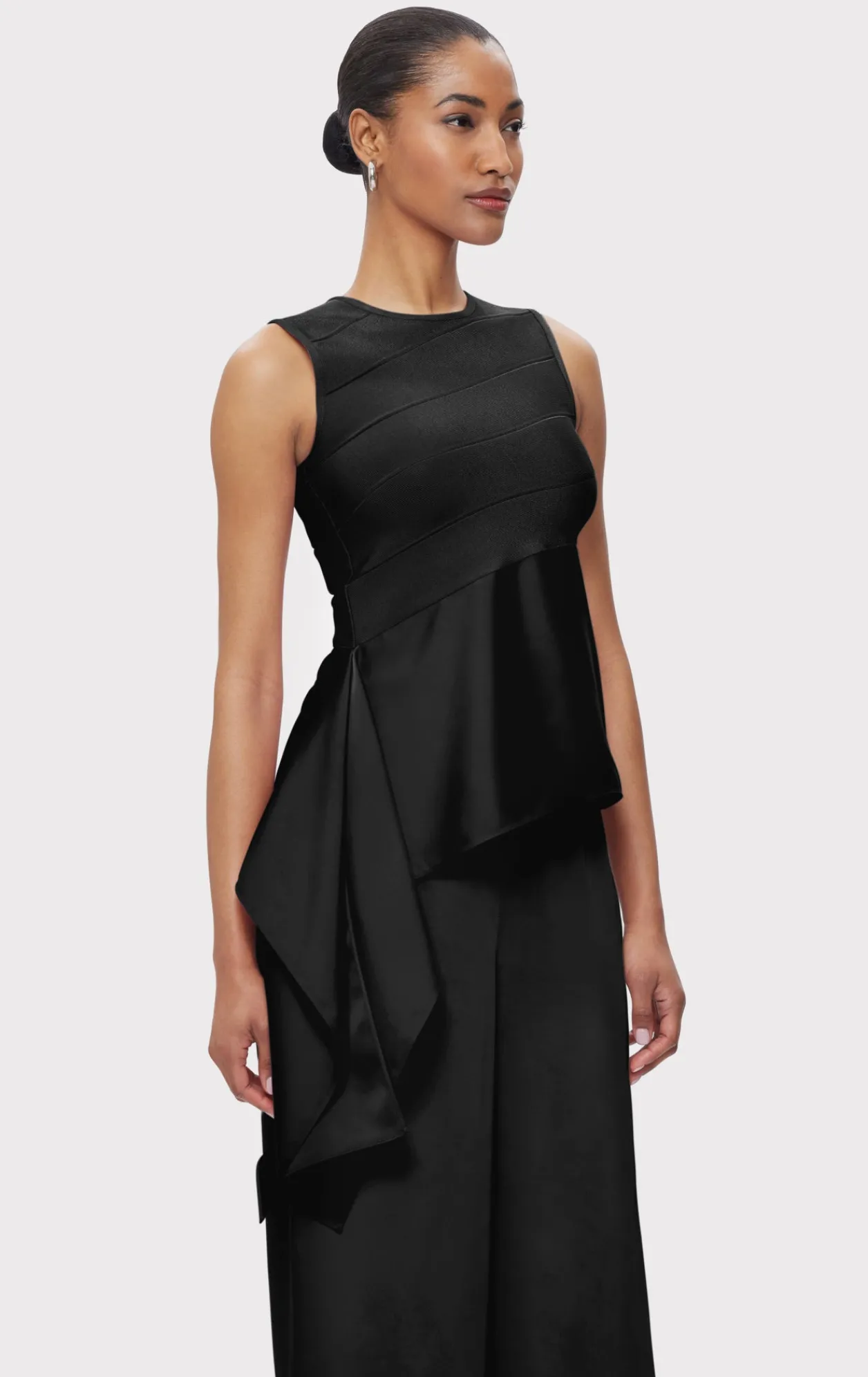 Separates|Tops-Hervé Léger THE EVERLY TOP BLACK