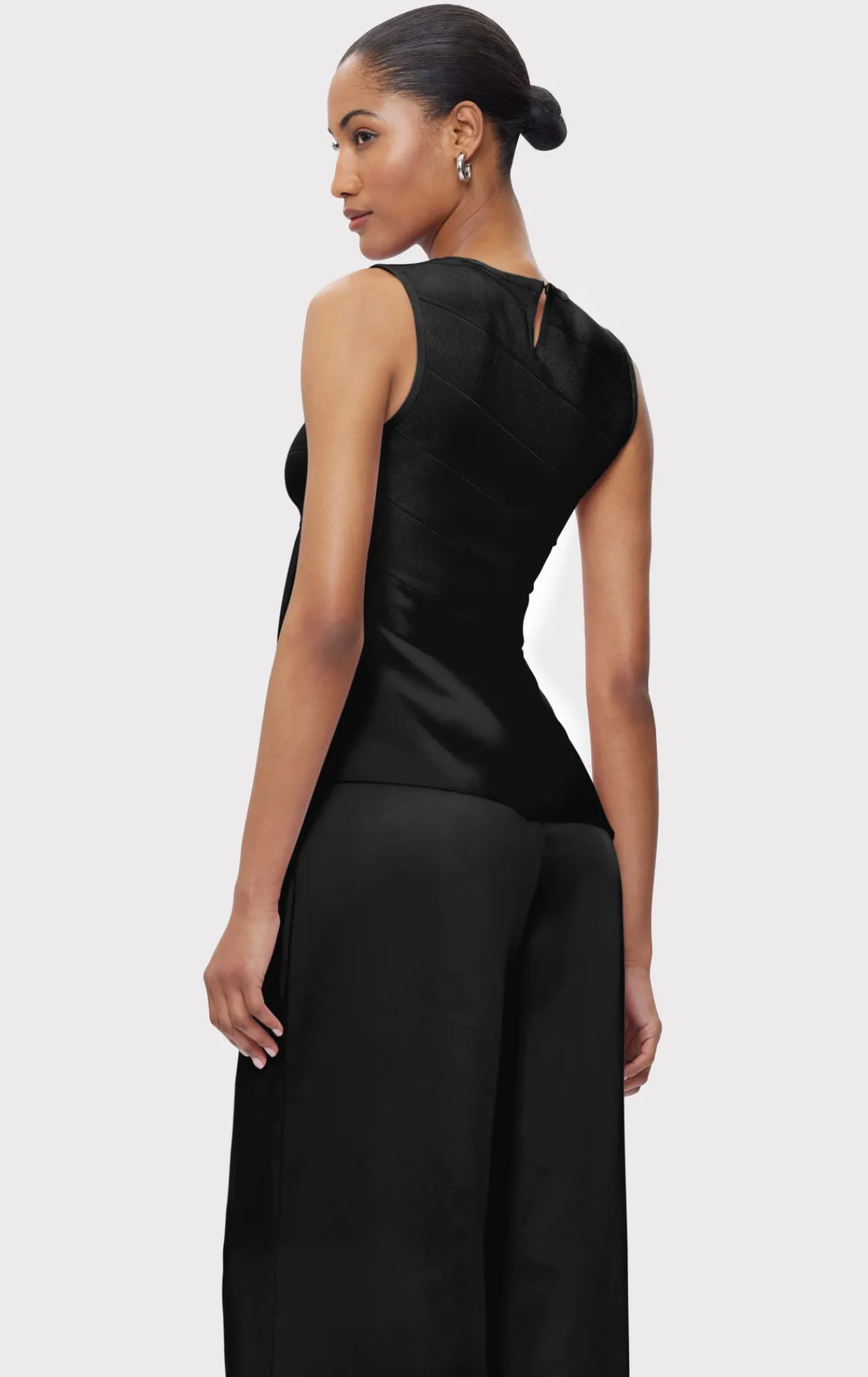 Separates|Tops-Hervé Léger THE EVERLY TOP BLACK