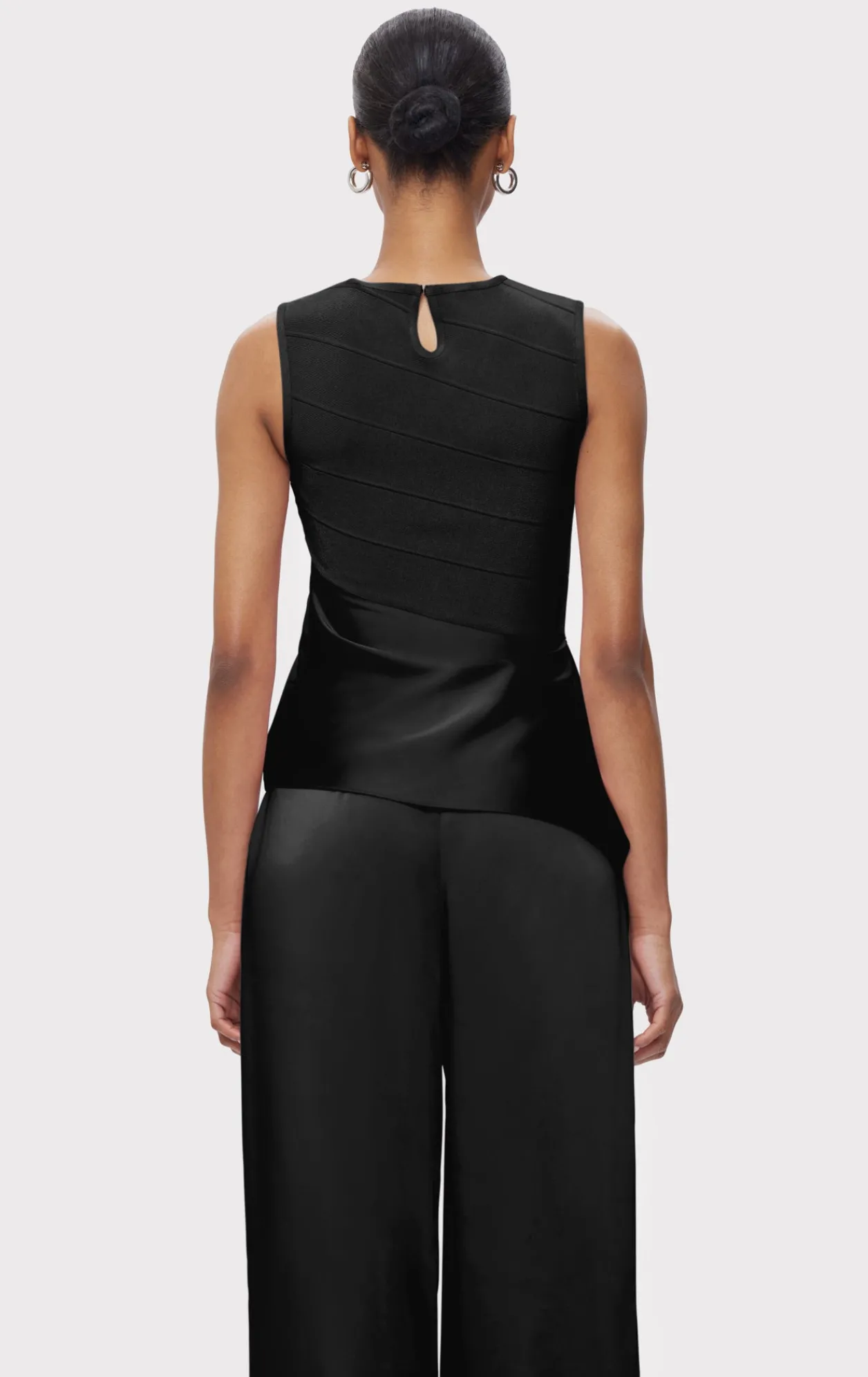 Separates|Tops-Hervé Léger THE EVERLY TOP BLACK