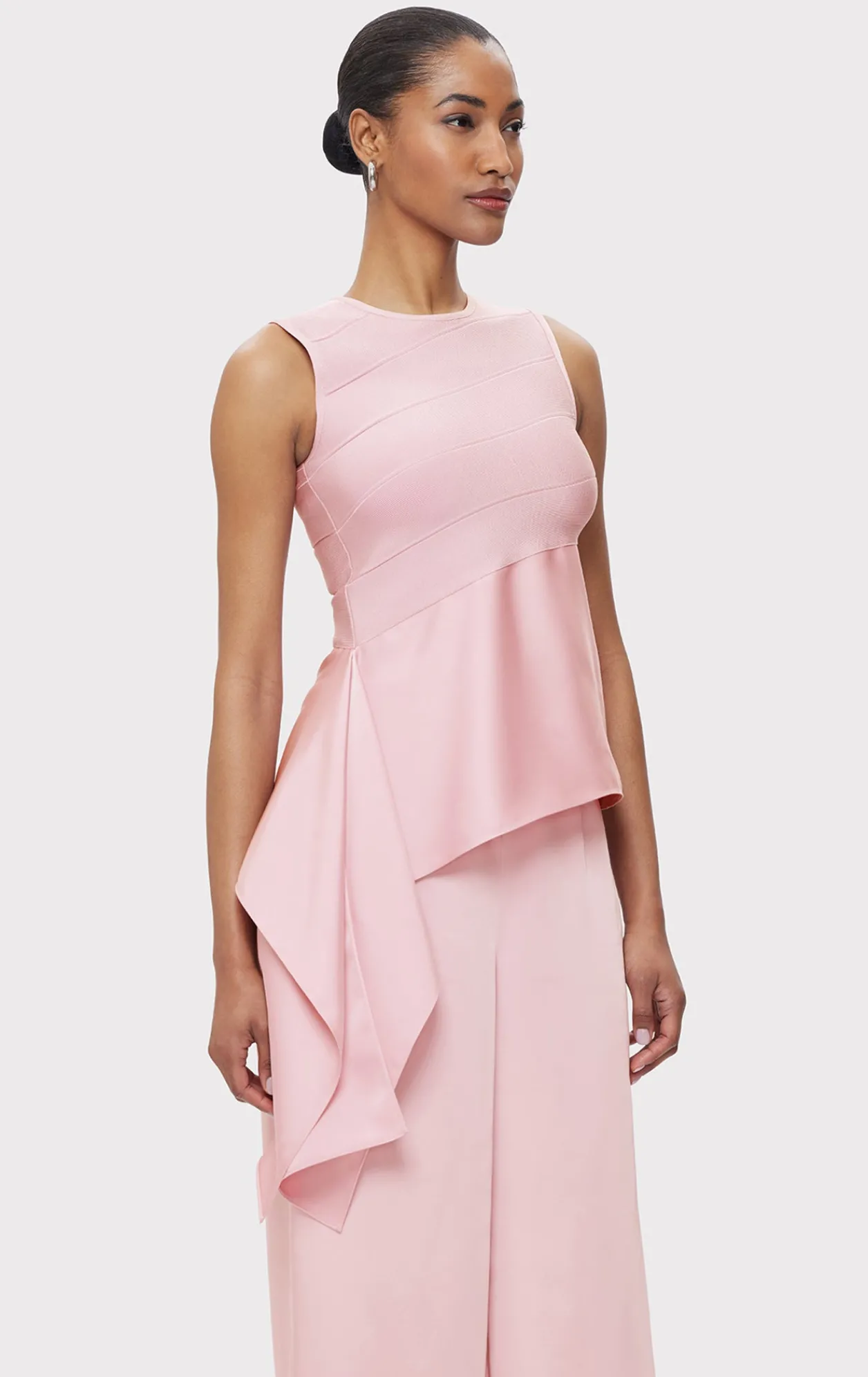 Separates|Tops-Hervé Léger THE EVERLY TOP QUARTZ