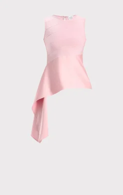 Separates|Tops-Hervé Léger THE EVERLY TOP QUARTZ