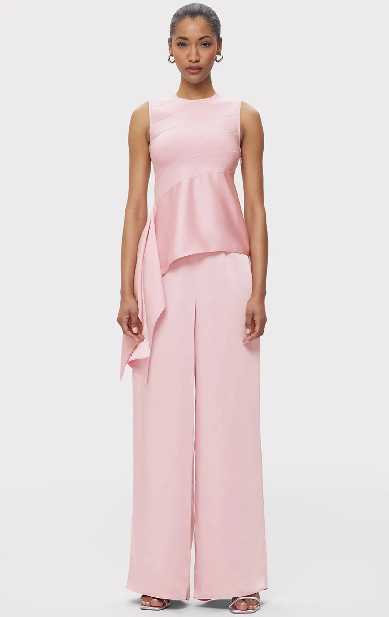 Separates|Tops-Hervé Léger THE EVERLY TOP QUARTZ