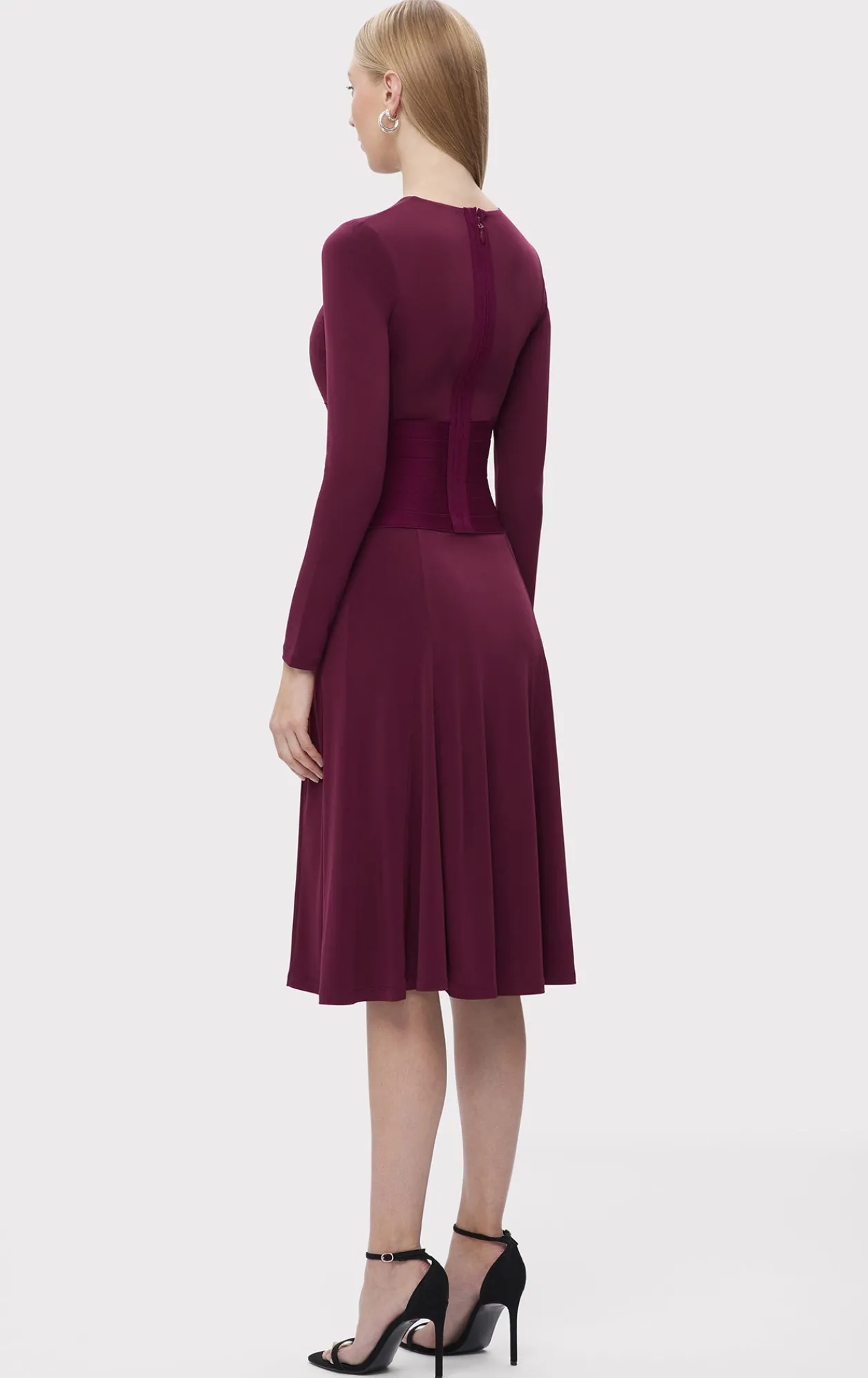 Dresses-Hervé Léger THE GRACE DRESS PINOT