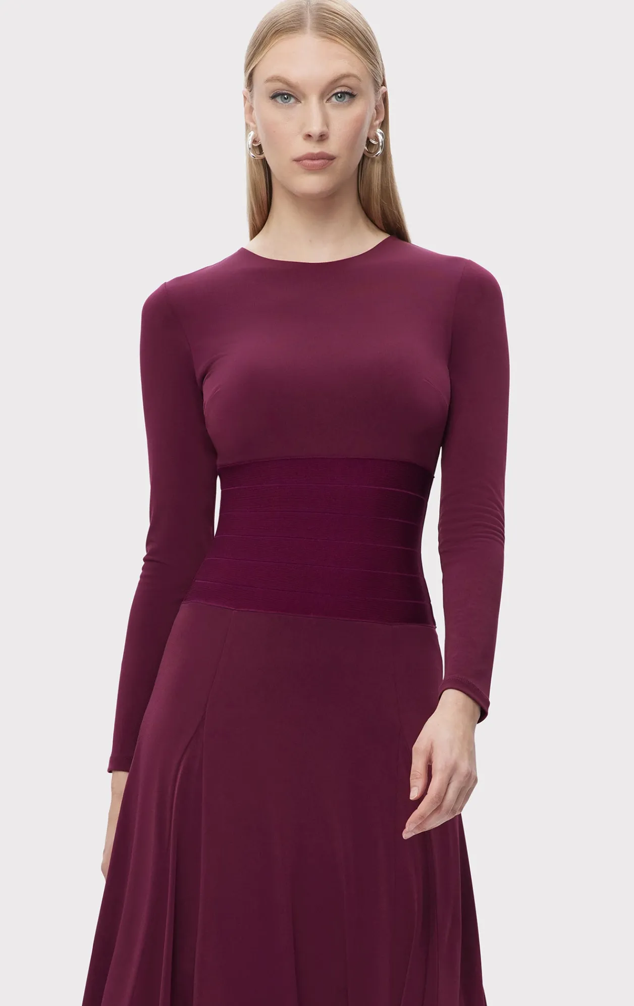Dresses-Hervé Léger THE GRACE DRESS PINOT