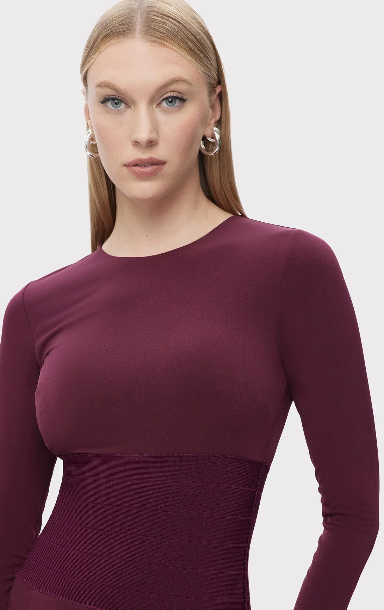 Dresses-Hervé Léger THE GRACE DRESS PINOT