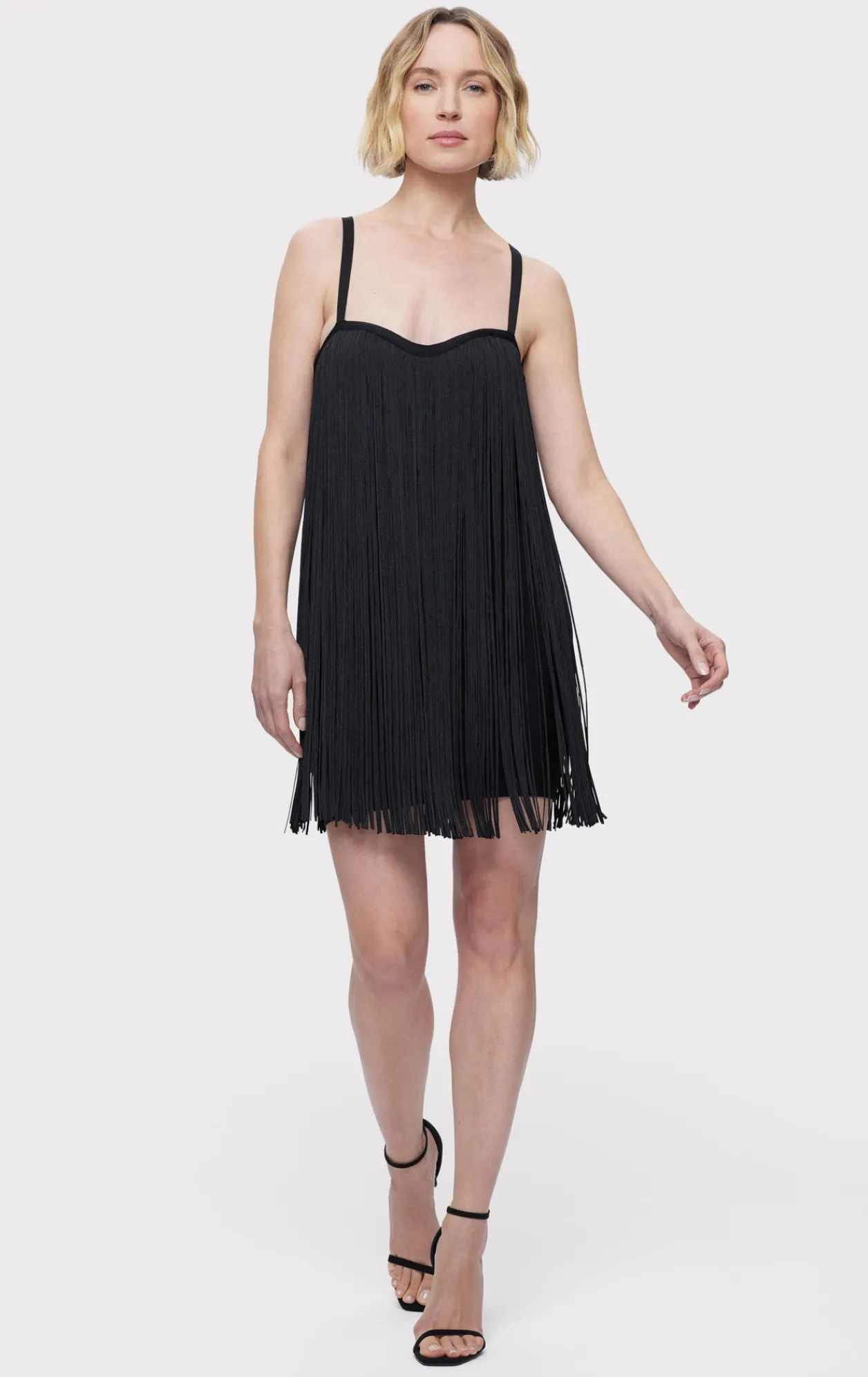 Dresses-Hervé Léger THE HANNAH DRESS BLACK