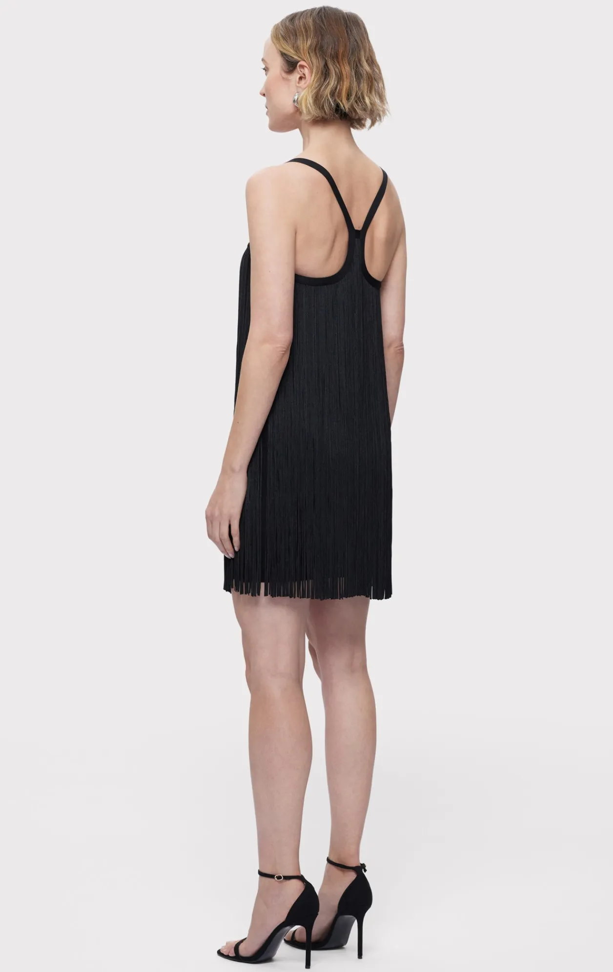 Dresses-Hervé Léger THE HANNAH DRESS BLACK