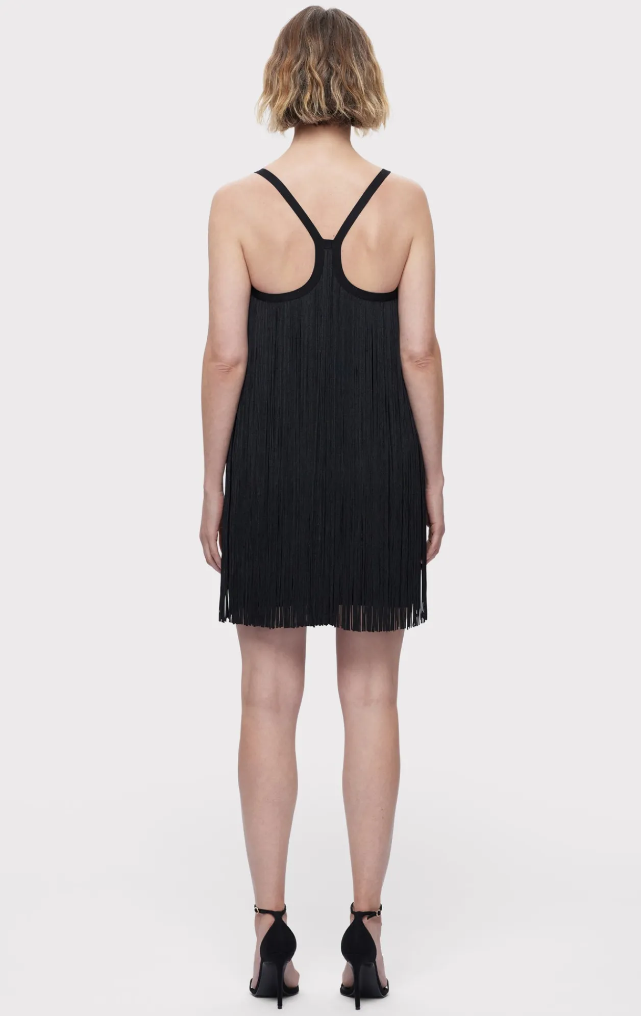 Dresses-Hervé Léger THE HANNAH DRESS BLACK