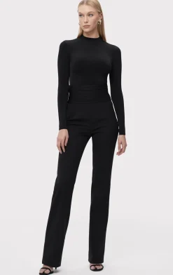 Separates|Tops-Hervé Léger THE IRIS TOP BLACK