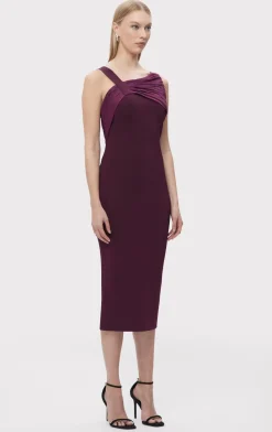 Dresses-Hervé Léger THE JANELLE DRESS PINOT