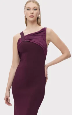 Dresses-Hervé Léger THE JANELLE DRESS PINOT