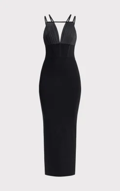 Dresses|Gowns-Hervé Léger THE JOCELYN GOWN BLACK