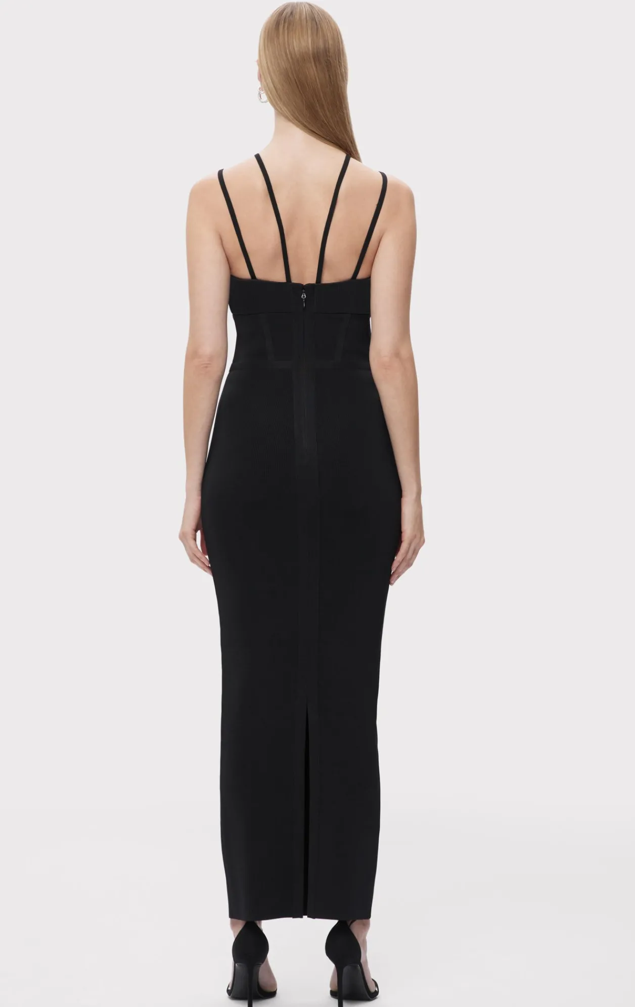 Dresses|Gowns-Hervé Léger THE JOCELYN GOWN BLACK