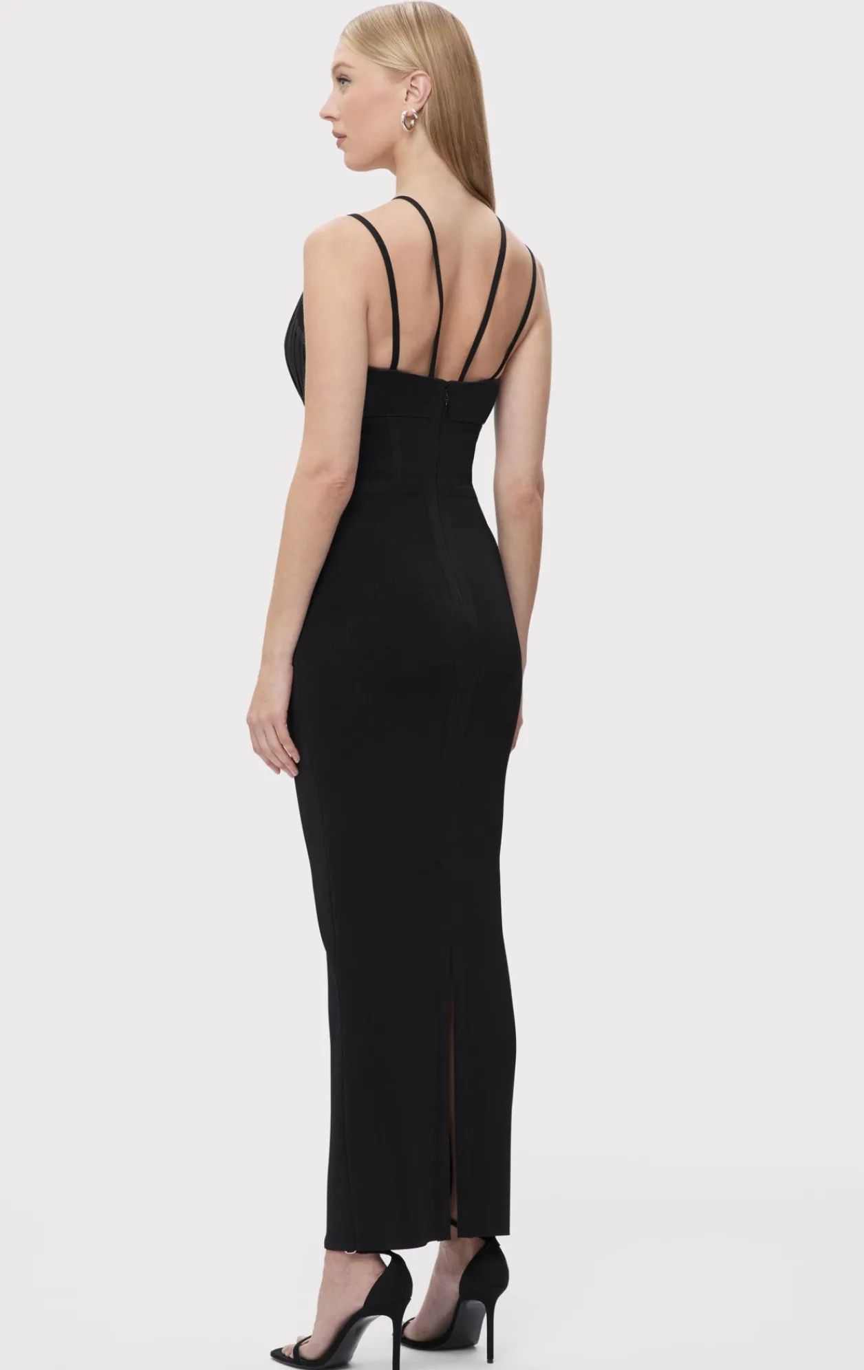 Dresses|Gowns-Hervé Léger THE JOCELYN GOWN BLACK