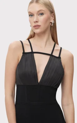 Dresses|Gowns-Hervé Léger THE JOCELYN GOWN BLACK