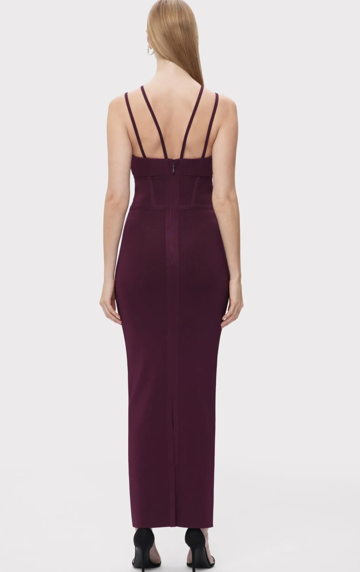 Dresses|Gowns-Hervé Léger THE JOCELYN GOWN PINOT