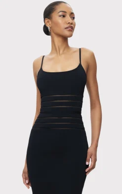 Dresses-Hervé Léger THE KIERA DRESS BLACK