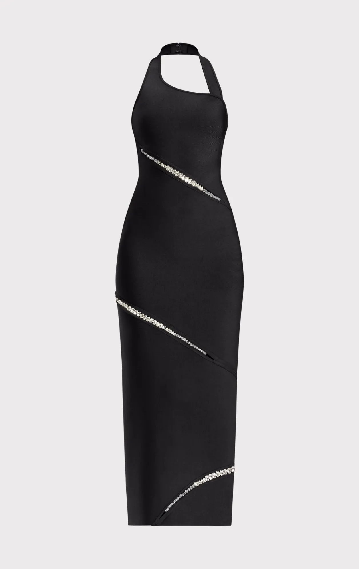 Dresses|Gowns-Hervé Léger THE LENNOX GOWN BLACK