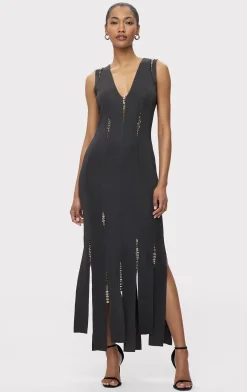 Dresses|Gowns-Hervé Léger THE LUNA GOWN FLINT