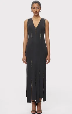 Dresses|Gowns-Hervé Léger THE LUNA GOWN FLINT