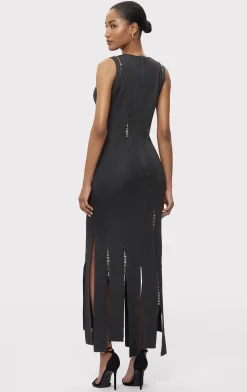 Dresses|Gowns-Hervé Léger THE LUNA GOWN FLINT
