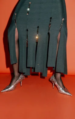 Dresses|Gowns-Hervé Léger THE LUNA GOWN FLINT