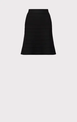 Separates|Bottoms-Hervé Léger THE LYDIA SKIRT BLACK