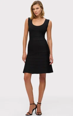 Separates|Bottoms-Hervé Léger THE LYDIA SKIRT BLACK